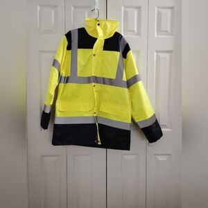 Riot Empire Workwear High Visablity Jacket Size  Medium.